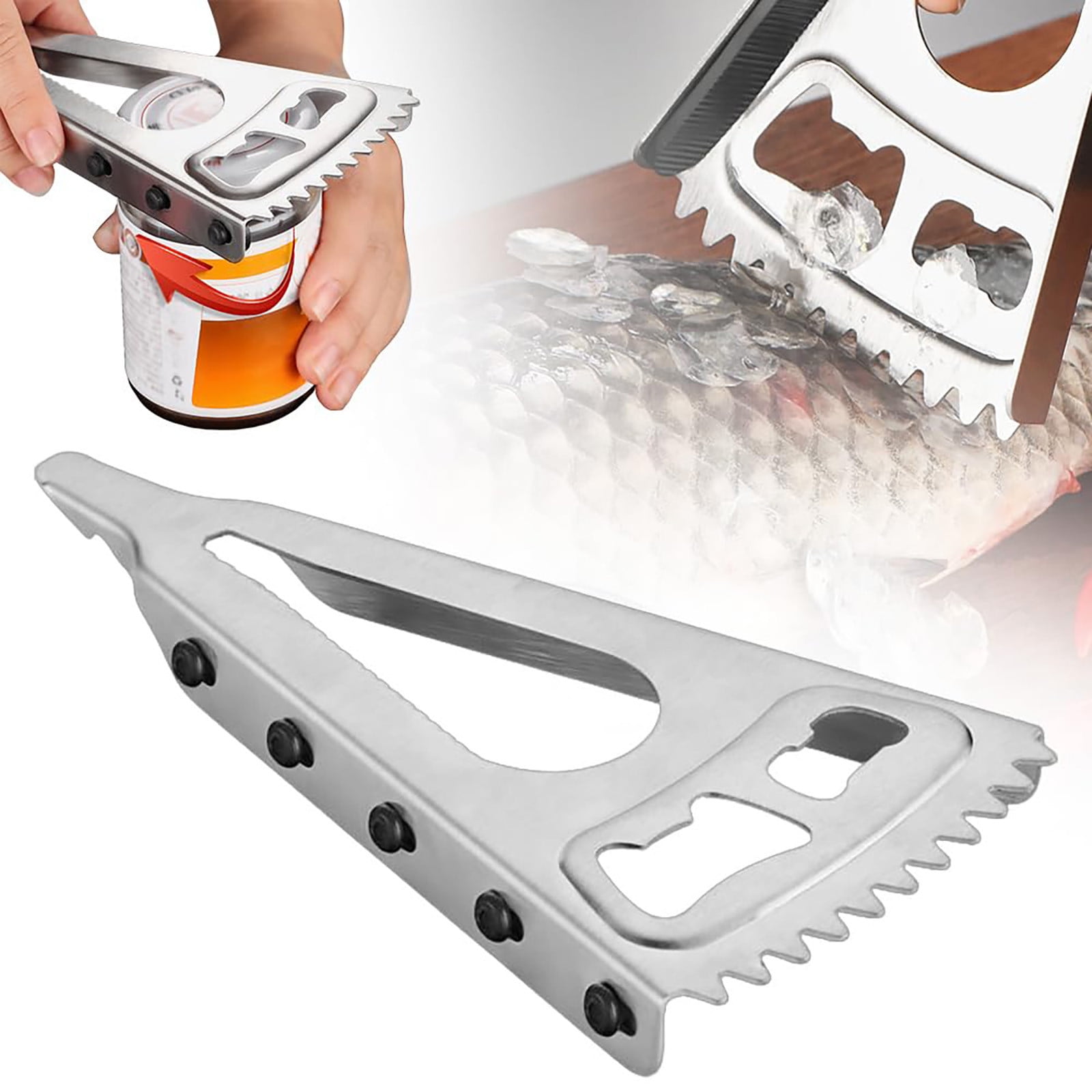 NGHnuifg Effortless 2024 Upgraded Stainless Steel Can Opener Bottle Cap Easy Open Adjustable