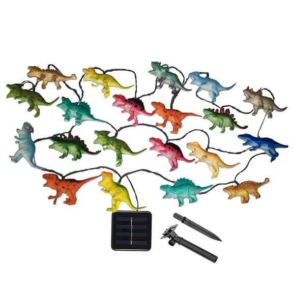 NGHnuifg Led Fairy Lights Battery, Home Furnishing Dinosaur Animal Light String LED Light String Warm Christmas Lig