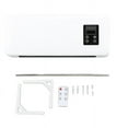 NGHnuifg Mini Wall Mounted Air Curtain Fan 2 In 1 Desk Fan Bladeless