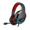 NGHnuifg New Gaming Headset 3.5mm OverEar Headphone Microphone For/PC