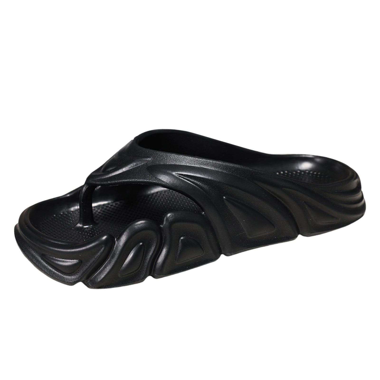 NGHnuifg Sandwich Slippers For Men Summer Thick Soles Step On The Feces