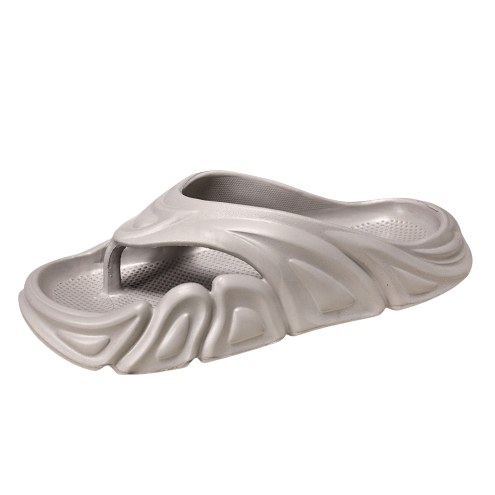 NGHnuifg Sandwich Slippers For Men Summer Thick Soles Step On The Feces