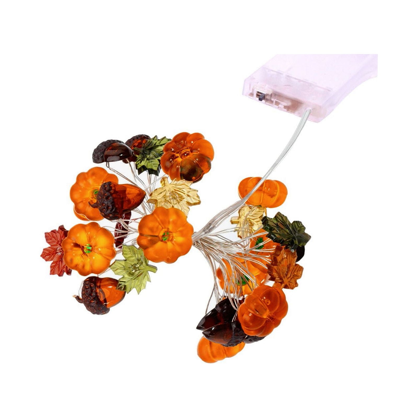 NGHnuifg Thanksgiving Led Copper Wire Lights Pumpkin Lights String