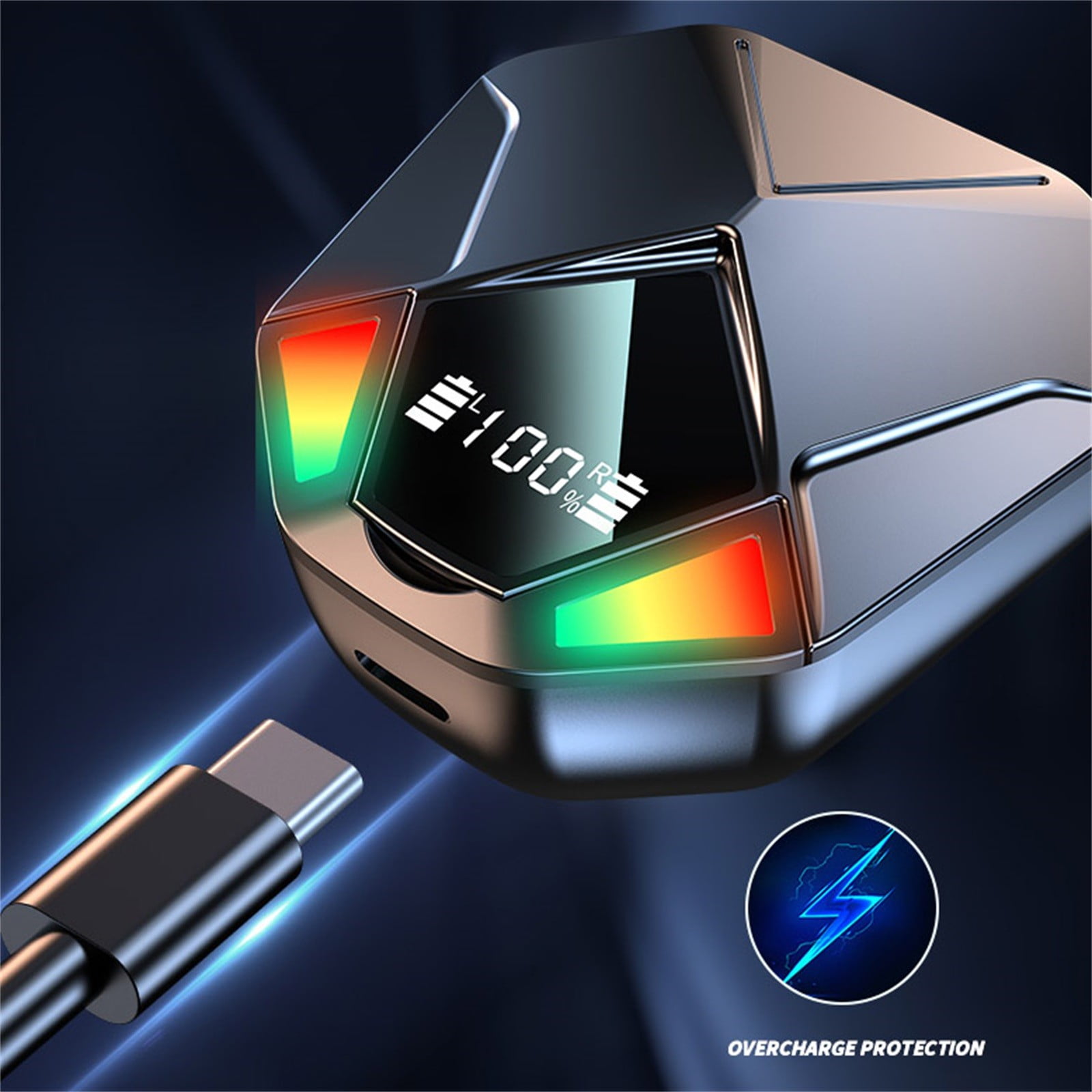 NGHnuifg X6 Gaming Bluetooth Headset Low Latency Dual Mode Decoding