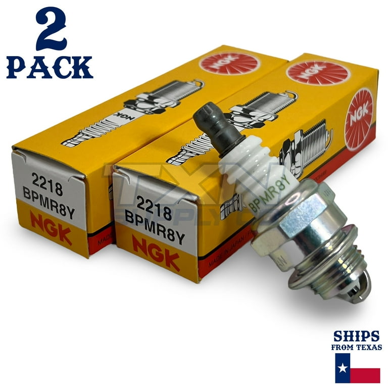 NGK 2218 Spark Plugs BPMR8Y - 2 Pack Iridium Automotive