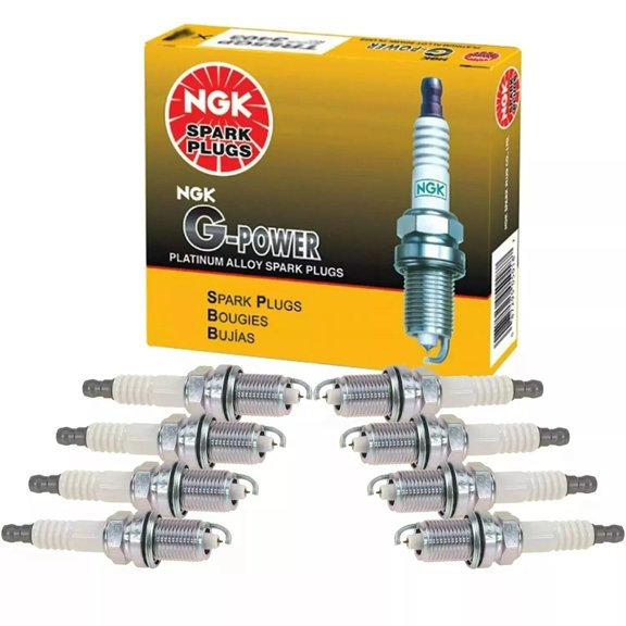 NGK 3186 Platinum Spark Plug Kit Set of 8 for Camaro Silverado Yukon Corvette