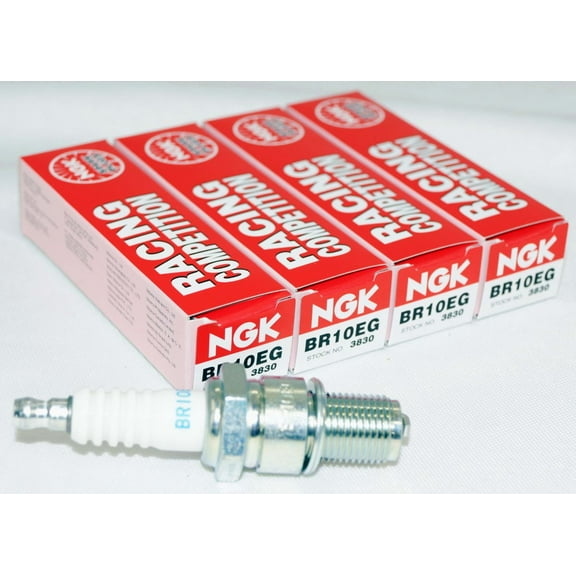NGK 3830 Spark Plugs BR10EG Racing Series 4 Pack