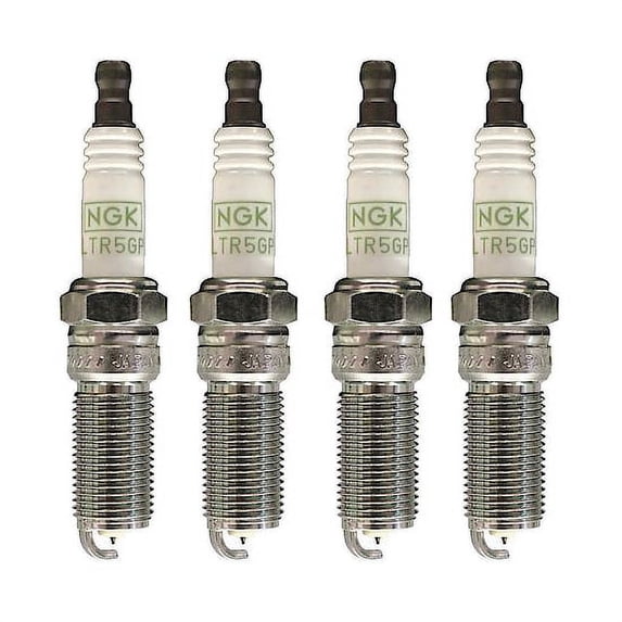 NGK 4 Pack of Genuine OEM (5019) Spark Plugs - LTR5GPX-4PK