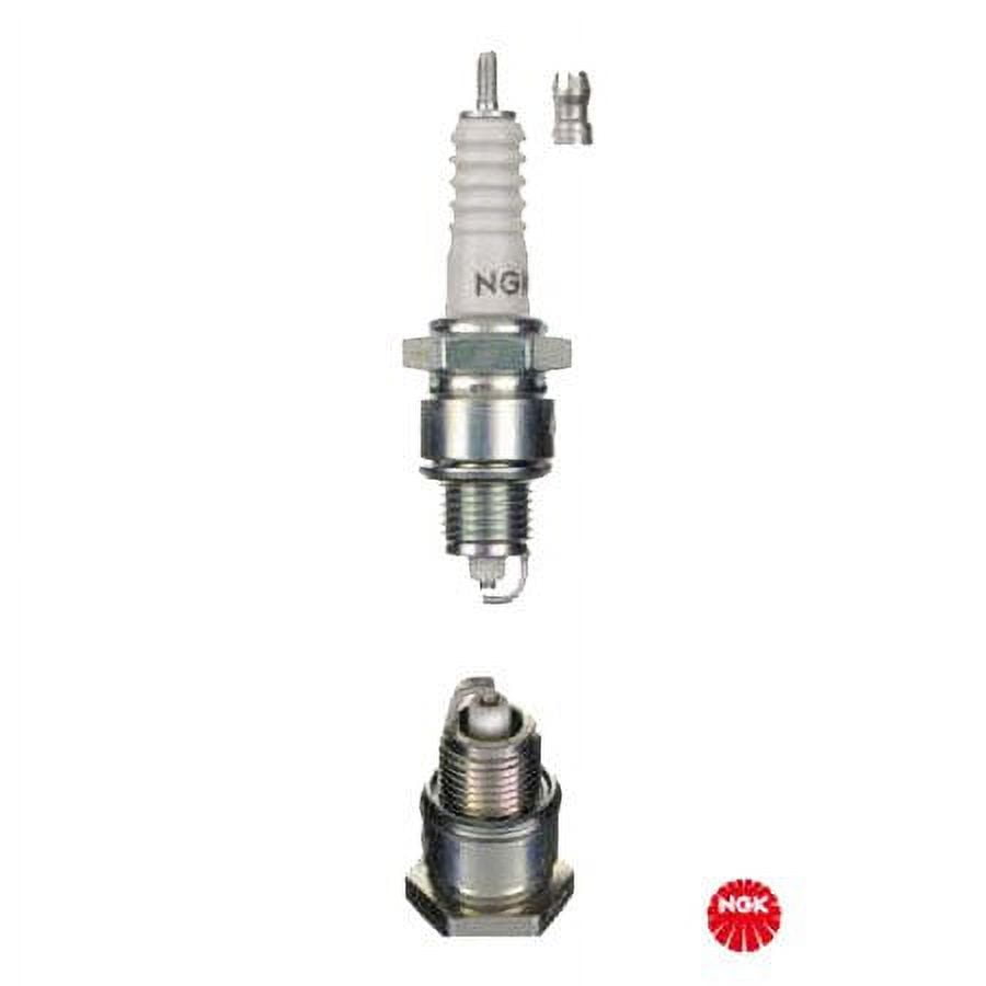 NGK 4 Pack of Genuine OEM Replacement Spark Plugs # BP4HS-4PK