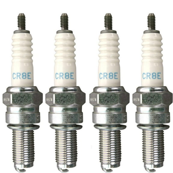 NGK 4 Pack of Genuine OEM Standard Spark Plugs - CR8E-4PK