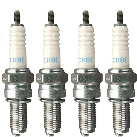 NGK 4 Pack of Genuine OEM Standard Spark Plugs - CR8E-4PK