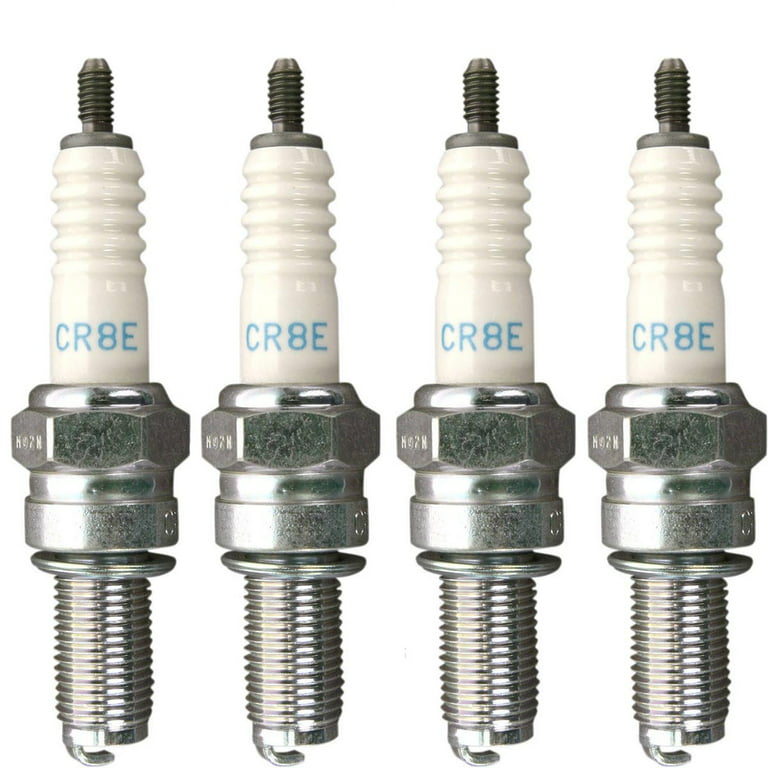 NGK 4 Pack of Genuine OEM Standard Spark Plugs # CR8E-4PK 