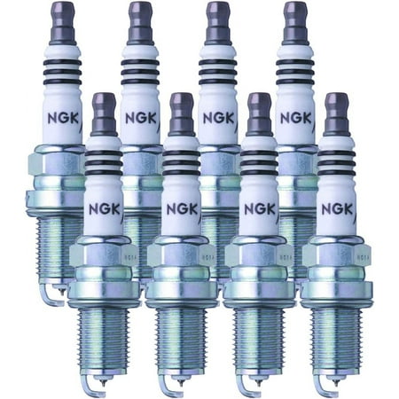 NGK (4469) LFR5AIX-11 Iridium IX Spark Plug (8 Pack)