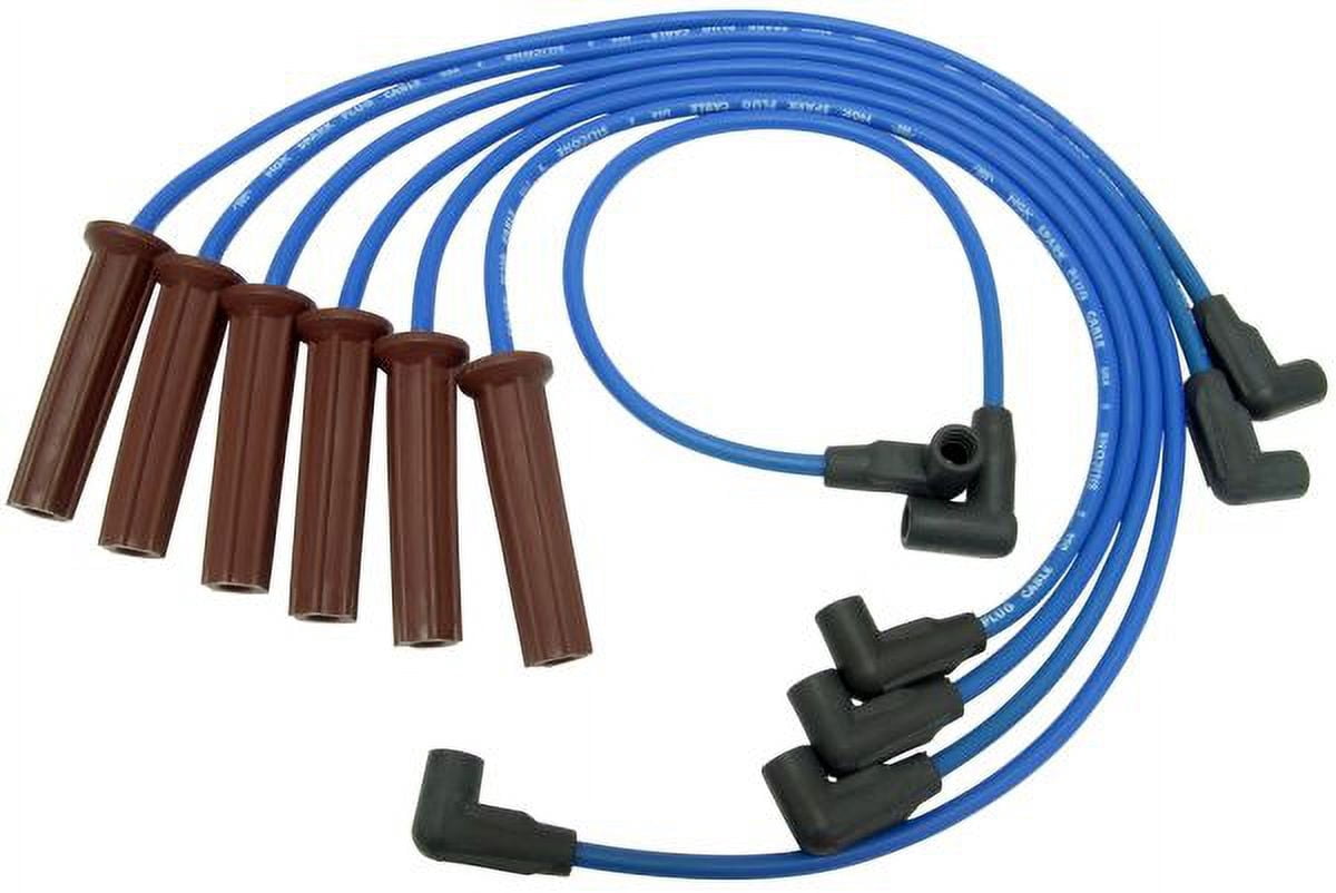 NGK 51007 NGK Spark Plug Wire Set Fits select: 1990-1992 CHEVROLET CAMARO, 1990-1992 PONTIAC FIREBIRD