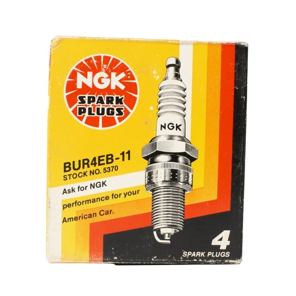 NGK 5370 Standard Spark Plug (4 Pack) Fits select: 1986-1987 HONDA CIVIC, 1985 HONDA CIVIC CRX HF