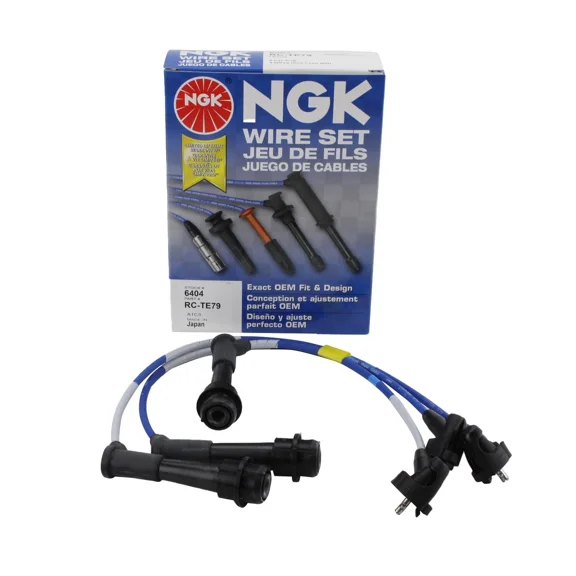 NGK 6404 / TE79 Ignition Wire Set 5mm For Lexus GS300 IS300 SC300 Toyota Supra