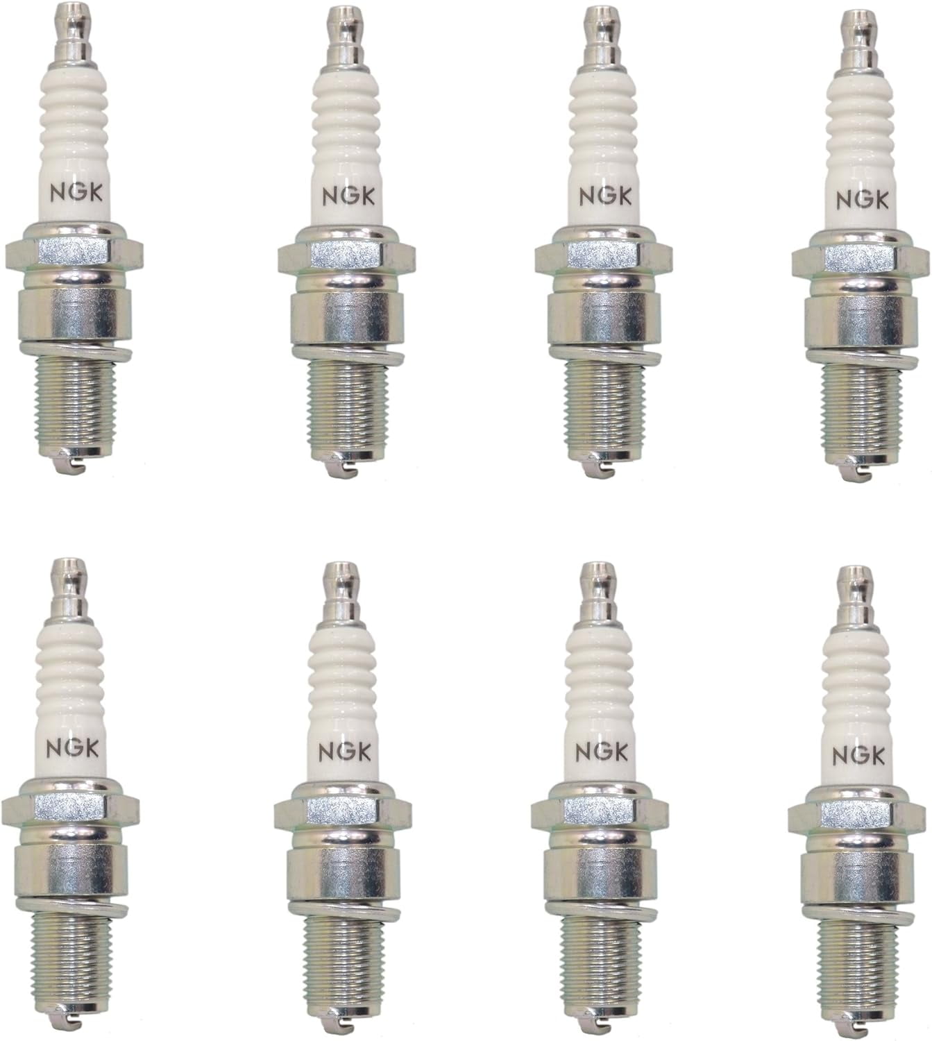 NGK (6535) CR5HSB Standard Spark Plug, (8)