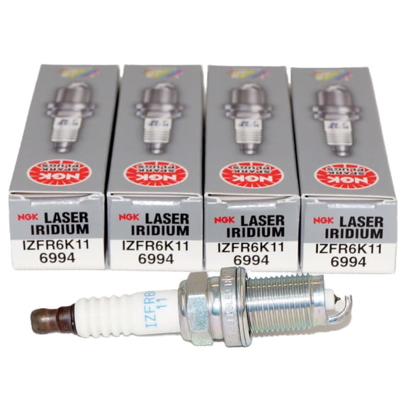 NGK 6994 IZFR6K-11 Laser Iridium Spark Plug (4 Pack)