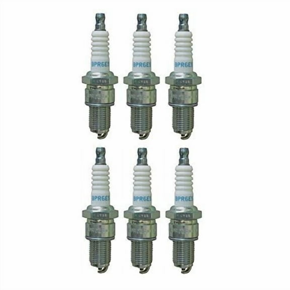 NGK 7131 BPR6ES Standard Spark Plug 6 Pack