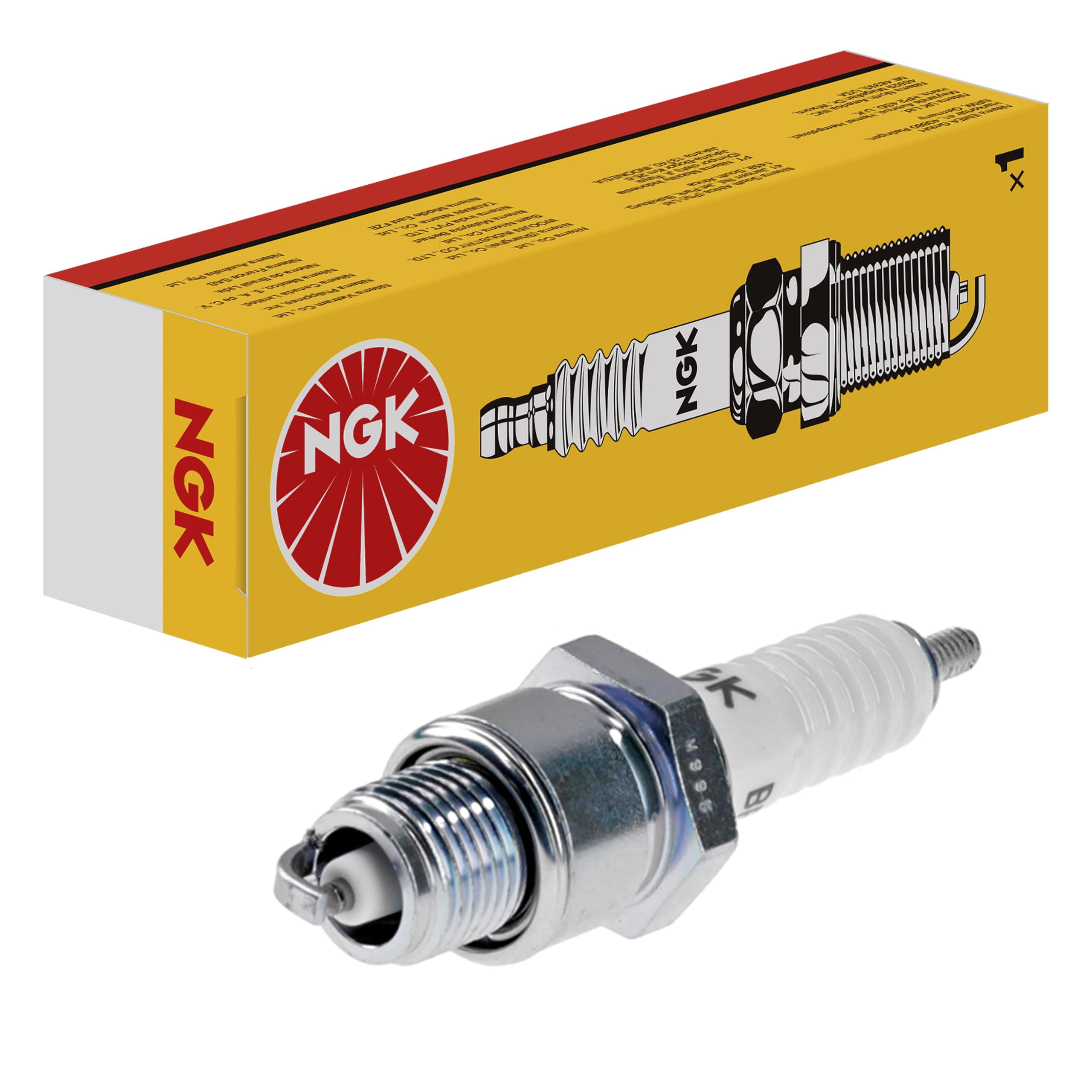 NGK 7162 Standard Spark Plug Fits select: 1989-1990 CHRYSLER TC, 1986-1989 FERRARI 328