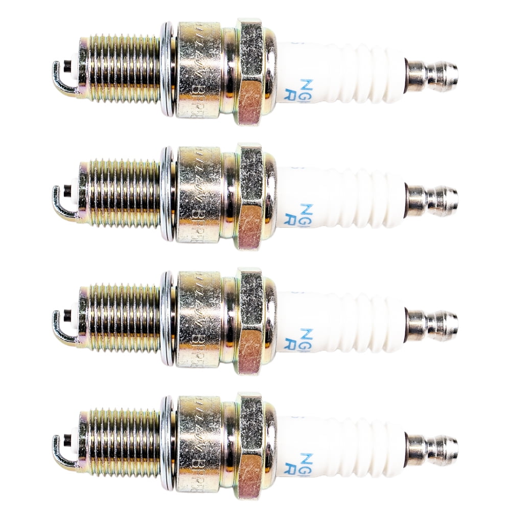 NGK 7734 4pk Standard Resistor Small Engine Spark Plugs Tune Up Kit