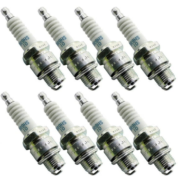 NGK 8 Pack of Genuine OEM Standard Spark Plugs # BR9HS-10-8PK