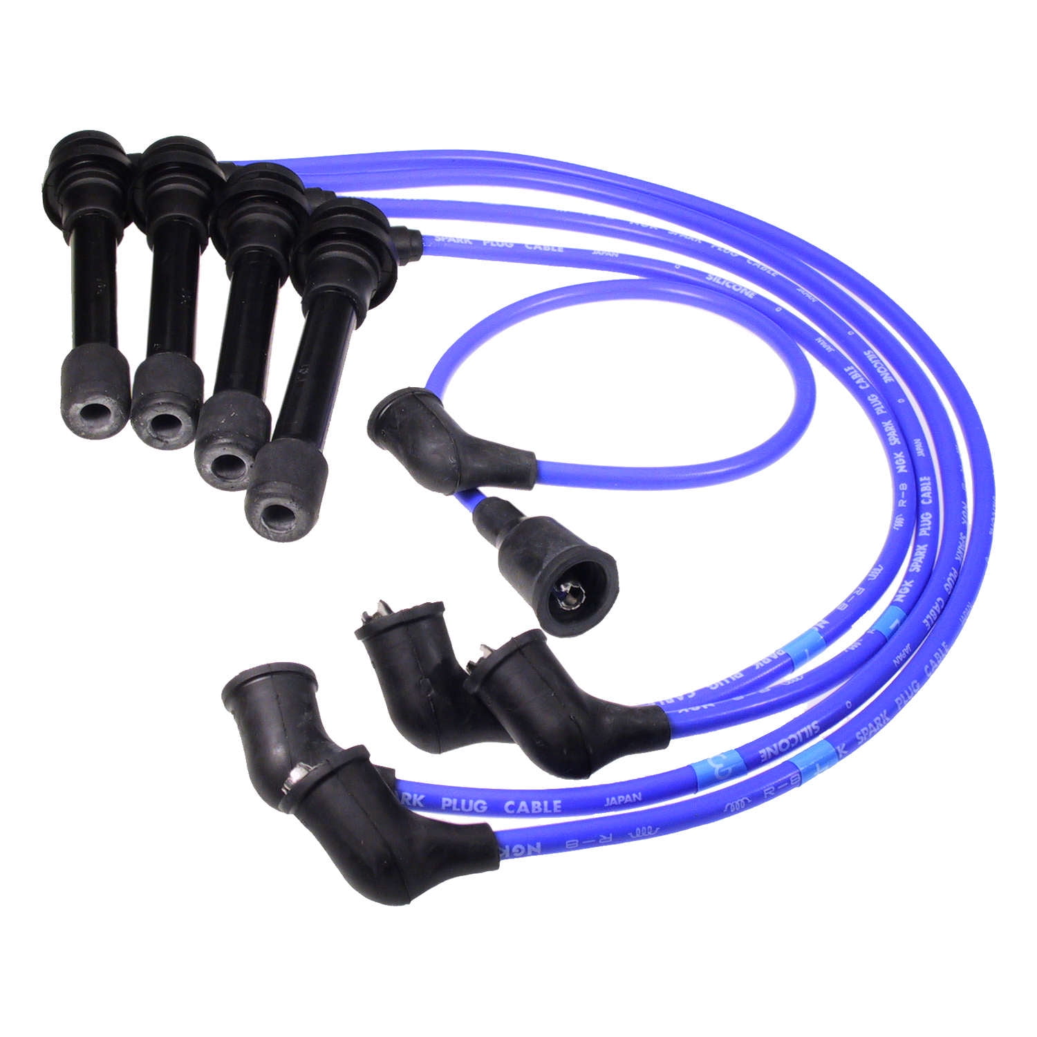 NGK Spark Plug Wire Set – RC-GMX062 (51096), Low Resistance, EPDM Rubber Jacket