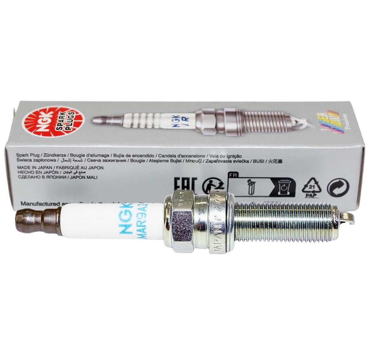 Zündkerze Husqvarna KTM NGK Laser Iridium LMAR9AI-10 (93188) – 2er