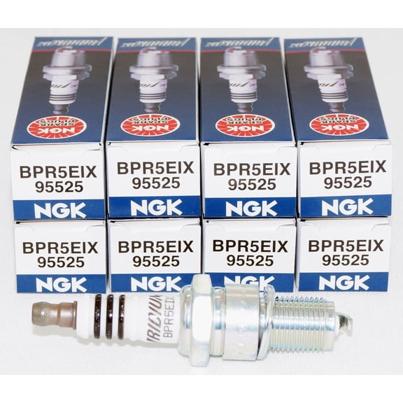 NGK 95525 Spark Plugs IX BPR5EIX Iridium Series  8 Pack