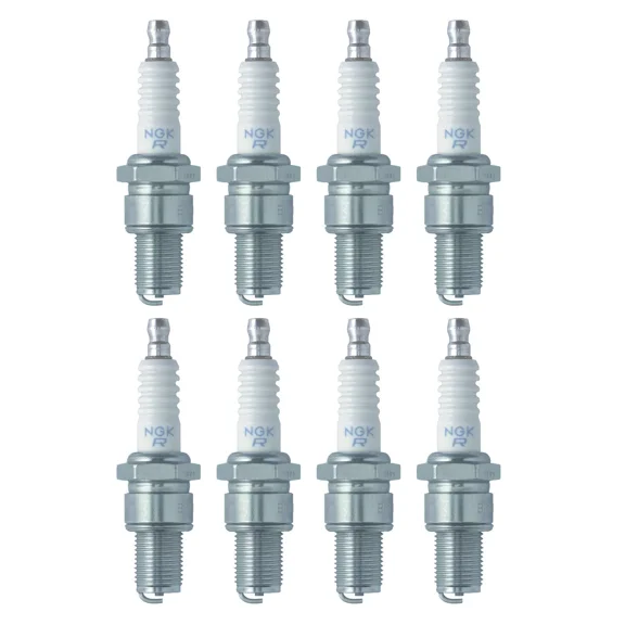 NGK BR9ES STANDARD Plug 5722 SOLID Spark Plugs Set of 8 OEM For Yamaha Kawasaki