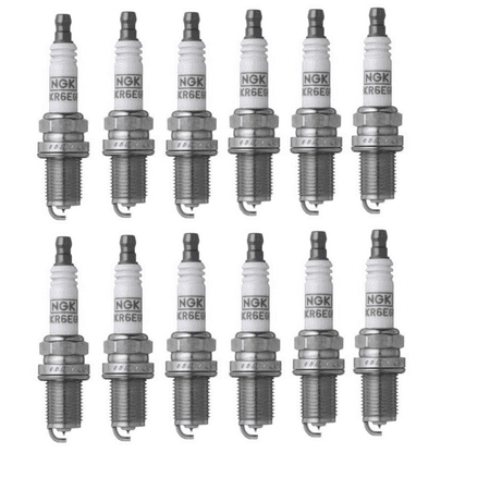 NGK G-Power Platinum Spark Plug BKR6EGP (12 Pack) for ROLLS-ROYCE PARK WARD BASE 2002-2002 5.4L/5379cc