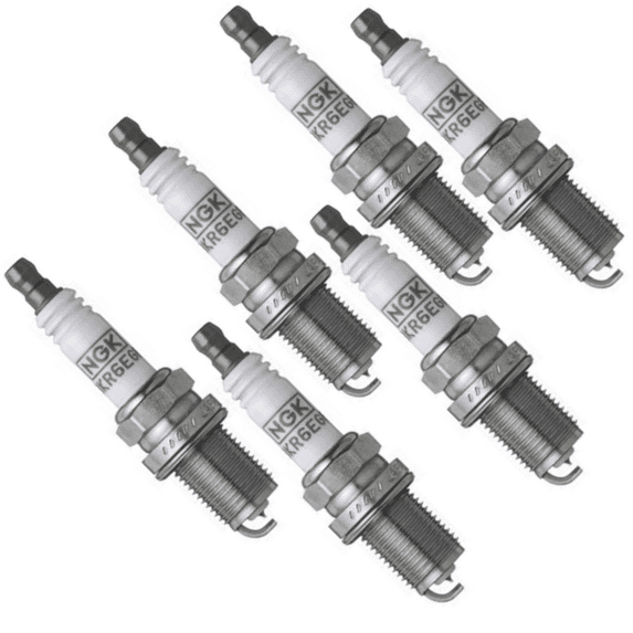 NGK G-Power Platinum Spark Plug BKR6EGP (6 Pack) for VOLKSWAGEN PASSAT GLS 1998-2005 2.8L/2771cc