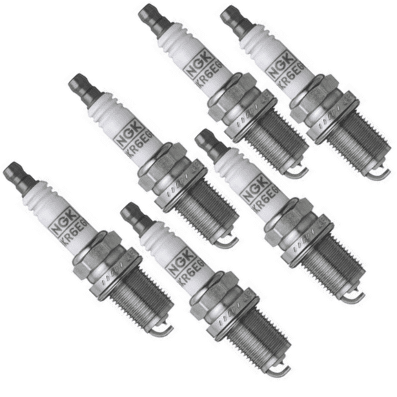 NGK G-Power Platinum Spark Plug BKR6EGP (6 Pack) for VOLVO S90 BASE 1997-1998 2.9L/2917cc