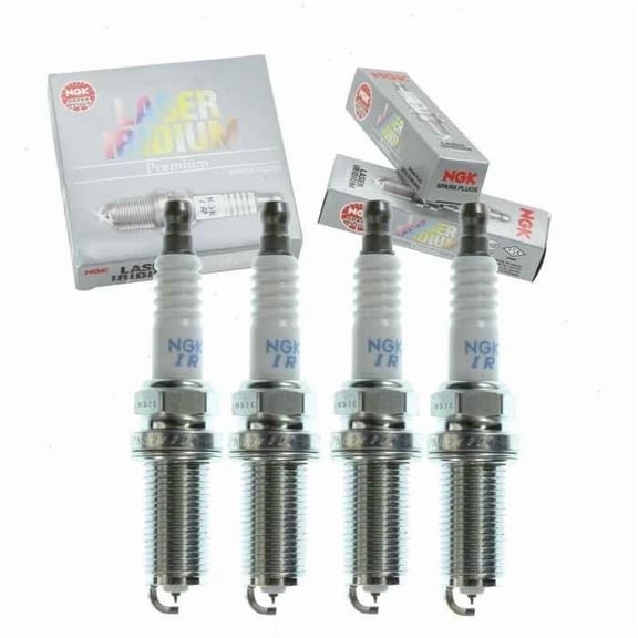 NGK ILFR7H Laser Iridium Spark Plug for Mitsubishi Lancer EVO 9 Set of 4
