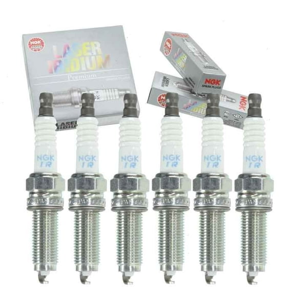 NGK ILZKR7B11S LASER IRIDIUM POWER Spark Plug Kit 5787 Pack of 6 For Acura Honda