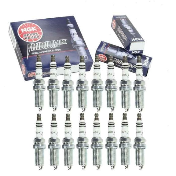 NGK Iridium IX Spark Plugs Kit Set of 16 LFR5AIX-11 for Ram 1500 5.7L V8 11-21