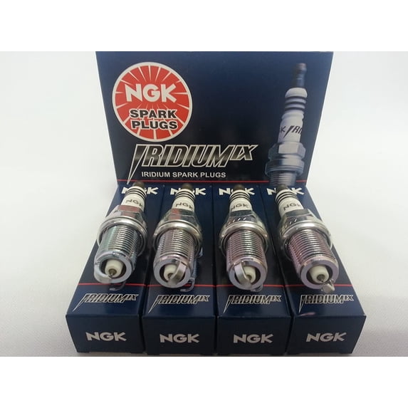 NGK Iridium IX Spark Plugs TR55IX, 4 Pack