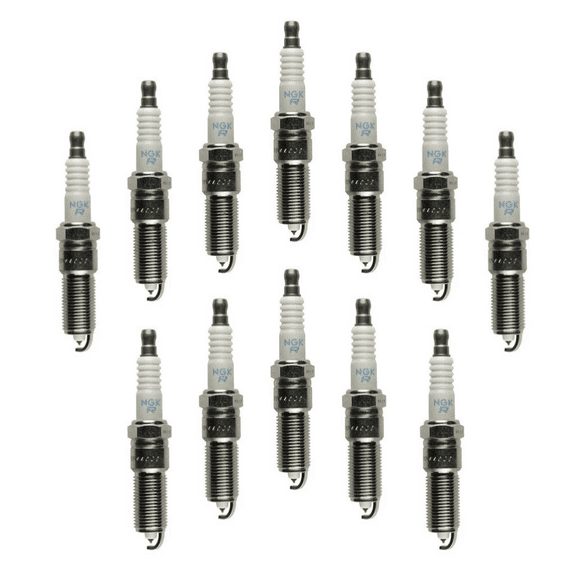 NGK Laser Platinum Spark Plug PFR6Q (12 Pack) for BENTLEY CONTINENTAL FLYING SPUR 2006-2008 6.0L/5998cc