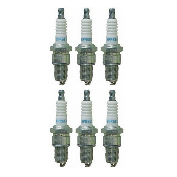 NGK OEM 7131 7131-6 Engine Spark Plug (6 Pack) Fits select: 1986-1989 NISSAN D21, 1985-1986 NISSAN 720