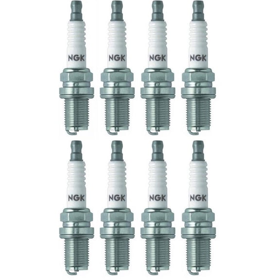 NGK R5671A-10 Spark Plug for Sprint 410 Racing Engines, Set of 8