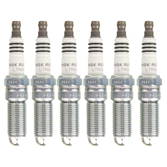 NGK Ruthenium HX Spark Plug Set (6 Pieces) 91276 For Enclave CTS Camaro Edge V6