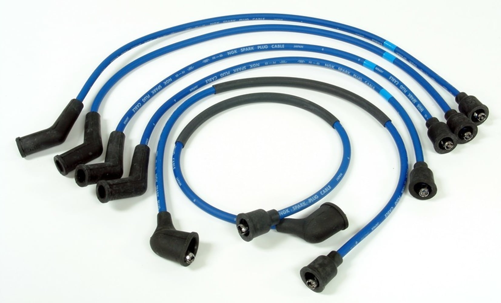 Kit Cavi Candele NGK NX07 (6399), Set Per Accensione Auto, Affidabili E Resistenti