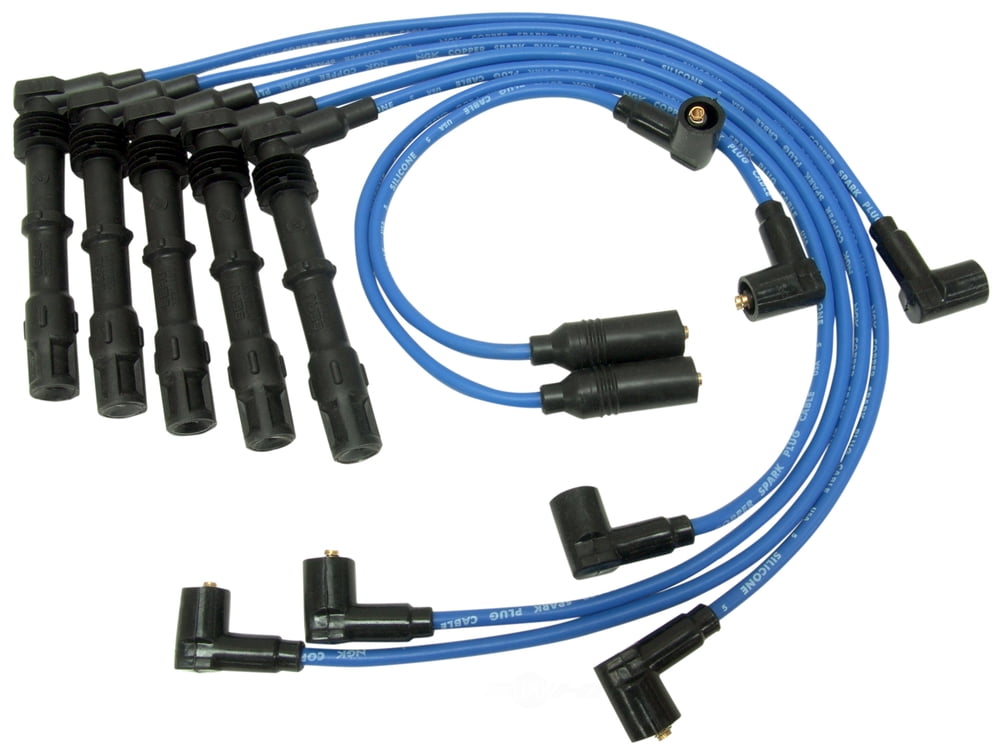 NGK Spark Plug Wire Set P/N:57172 Fits select: 1990-1991 AUDI COUPE, 1991 AUDI 200