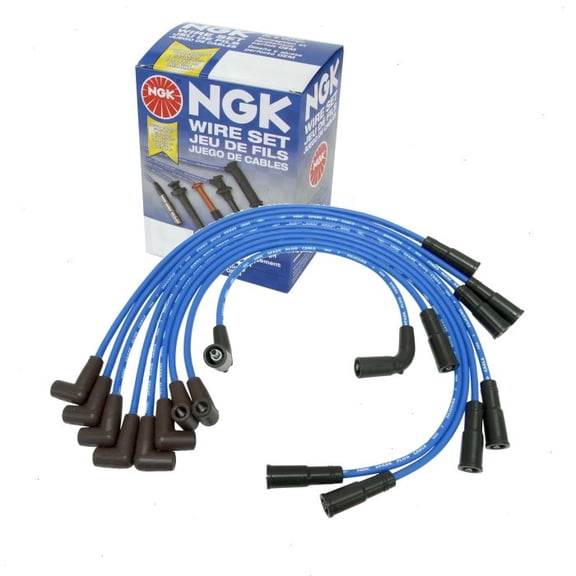 NGK Spark Plug Wire Set compatible with Chevrolet K2500 5.0L 5.7L V8 1996-2000