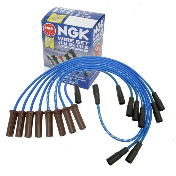 NGK Spark Plug Wire Set compatible with Chevrolet K3500 7.4L V8 1996-2000