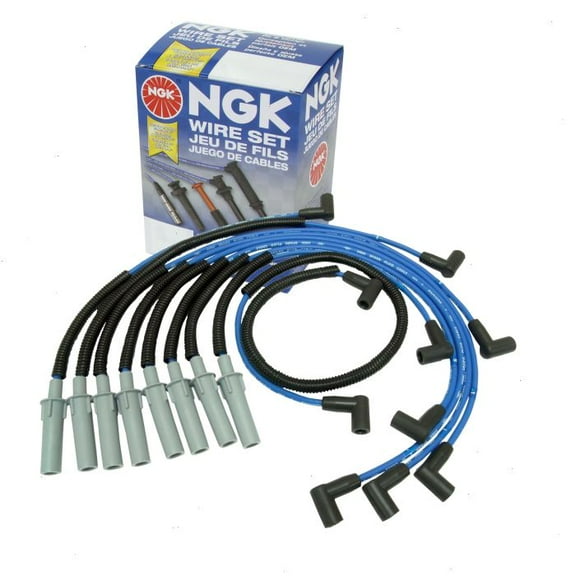 NGK Spark Plug Wire Set compatible with Dodge Ram 1500 5.2L 5.9L V8 1999-2003