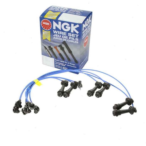 NGK Spark Plug Wire Set compatible with Lexus SC300 3.0L L6 1992-1997