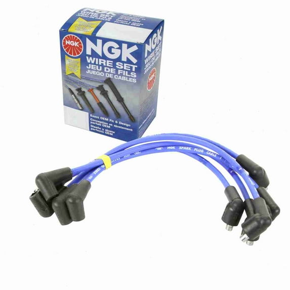 NGK Spark Plug Wire Set compatible with MG MGB 1.8L L4 1969-1980