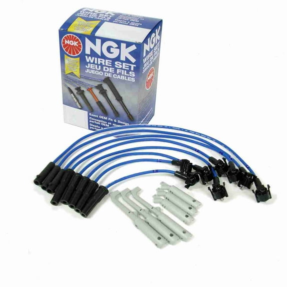 NGK Spark Plug Wire Set compatible with Mazda B2500 2.5L L4 1998-2001