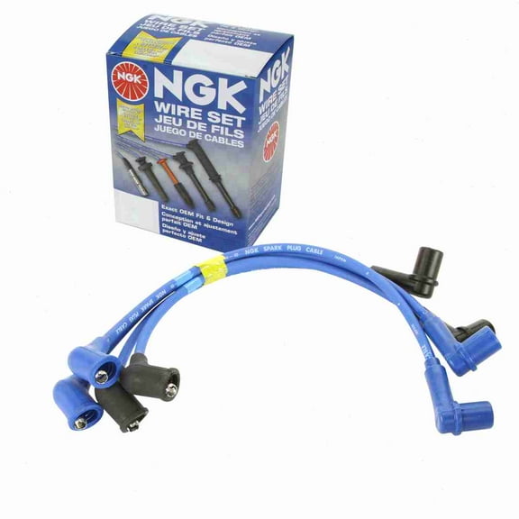 NGK Spark Plug Wire Set compatible with Mazda RX-8 1.3L R2 2004-2008